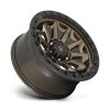 Aluminum rim 15x8 ET-19 6x139.7 D696 Covert Matte Bronze Black Bead Ring Fuel
