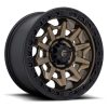 Aluminum rim 16x8 ET1 6x139.7 D696 Covert Matte Bronze Black Bead Ring Fuel