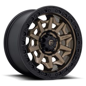   Alumínium felni 16x8 ET1 6x139,7 D696 Covert Matte Bronze Black Bead Ring Fuel