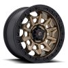 Aluminum rim 18x9 ET-12 6x139.7 D696 Covert Matte Bronze Black Bead Ring Fuel
