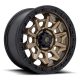 Aluminum rim 18x9 ET-12 6x139.7 D696 Covert Matte Bronze Black Bead Ring Fuel