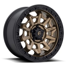   Alumínium felni 18x9 ET1 6x139,7 D696 Covert Matte Bronze Black Bead Ring Fuel