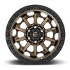 Aluminum rim 20x9 ET20 6x139.7 D696 Covert Matte Bronze Black Bead Ring Fuel