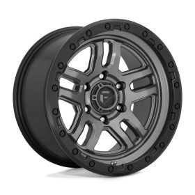   Alumínium felni 20x9 ET1 6x139,7 D701 Ammo Matte GUN Metal Black Bead Ring Fuel