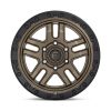 Alumínium felni 20x9 ET1 6x139,7 D702 Ammo Matte Bronze Black Bead Ring Fuel