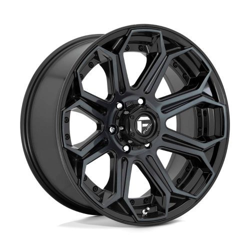 Aluminum rim 20x9 ET1 6x139.7 D704 Siege Gloss Machined Double Dark Tint Fuel