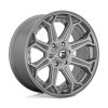 Aluminum rim 22x10 ET-18 6x139,7 D705 Siege Brushed GUN Metal Tinted Clear Fuel