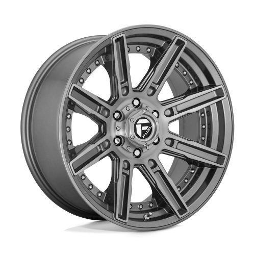 Aluminum rim 20x10 ET-18 6x139,7 D710 Rogue Platinum Brushed GUN Metal Tinted Clear Fuel