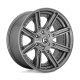 Aluminum rims 20x9 ET1 6x139,7 D710 Rogue Platinum Brushed GUN Metal Tinted Clear Fuel