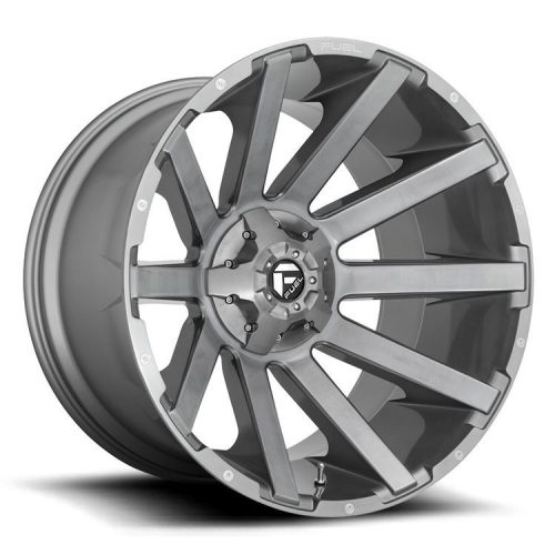 Aluminum rim 20x9 ET2 6x139.7/6x135 D714 Contra Brushed Gun Metal/Tinted Clear Fuel