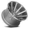 Aluminum rim 20x9 ET2 6x139.7/6x135 D714 Contra Brushed Gun Metal/Tinted Clear Fuel