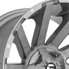 Aluminum rim 20x9 ET2 6x139.7/6x135 D714 Contra Brushed Gun Metal/Tinted Clear Fuel