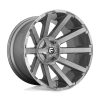 Aluminum rims 20x9 ET19 6x135/6x139.7 D714 Contra Platinum Brushed GUN Metal Tinted Clear Fuel