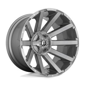   Alumínium felni 20x9 ET19 6x135/6x139,7 D714 Contra Platinum Brushed GUN Metal Tinted Clear Fuel