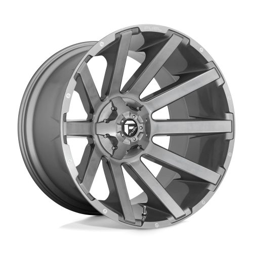 Aluminum rims 20x9 ET19 6x135/6x139.7 D714 Contra Platinum Brushed GUN Metal Tinted Clear Fuel