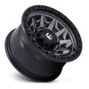 Alumínium felni 15x8 ET-19 6x139,7 D716 Covert Matte GUN Metal Black Bead Ring Fuel