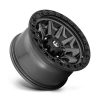 Alumínium felni 17x9 ET-12 6x139,7 D716 Covert Matte GUN Metal Black Bead Ring Fuel