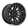 Aluminum rim 20x10 ET-18 6x139.7 D718 Heater Matte Black Fuel