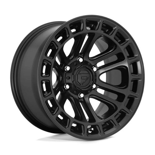 Aluminum rim 20x10 ET-18 6x139.7 D718 Heater Matte Black Fuel