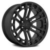 Aluminum rim 20x9 ET1 6x139.7 D718 Heater Matte Black Fuel