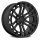 Alumínium felni 20x9 ET1 6x139,7 D718 Heater Matte Black Fuel