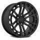 Aluminum rim 20x9 ET1 6x139.7 D718 Heater Matte Black Fuel