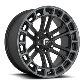   Alumínium felni 20x9 ET1 6x139,7 D720 Heater Matte Black/Double Dark Tint Machined Fuel