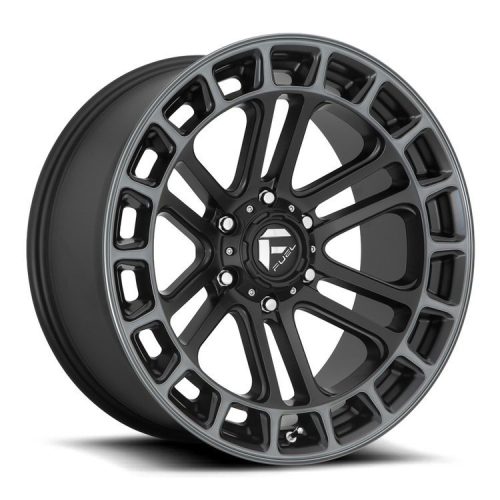 Aluminum rim 20x9 ET1 6x139.7 D720 Heater Matte Black/Double Dark Tint Machined Fuel