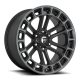 Aluminum rim 20x9 ET1 6x139.7 D720 Heater Matte Black/Double Dark Tint Machined Fuel