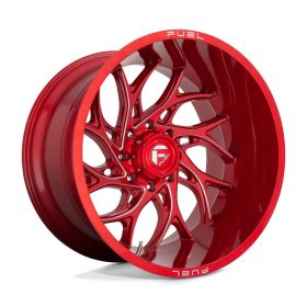   Alumínium felni 22x10 ET-18 6x139,7 D742 Runner Candy RED Milled Fuel