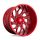 Alumínium felni 22x10 ET-18 6x139,7 D742 Runner Candy RED Milled Fuel