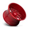 Aluminum rim 22x10 ET-18 6x139.7 D742 Runner Candy RED Milled Fuel