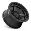 Alumínium felni 17x9 ET1 6x139,7 D750 Block Matte Black/Black Ring Fuel