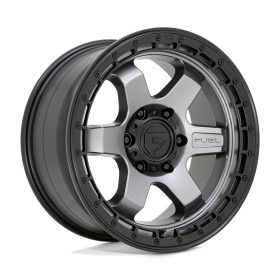   Alumínium felni 18x9 ET-12 6x139,7 D752 Block Matte Gunmetal W/ Black Ring Fuel