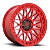 Aluminum rim 20x9 ET1 6x139.7 D758 Trigger Candy RED Fuel