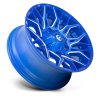 Aluminum rim 22x10 ET-18 6x135/6x139.7 D770 Twitch Anodized Blue Milled Fuel