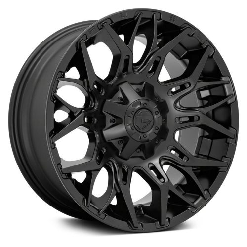 Aluminum rim 22x10 ET-18 6x135/6x139.7 D772 Twitch Blackout Fuel