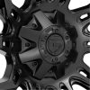 Aluminum rim 22x10 ET-18 6x135/6x139.7 D772 Twitch Blackout Fuel