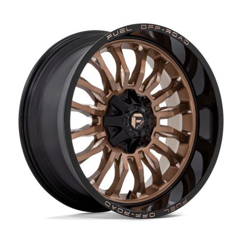 Alloy wheel 22x10 ET-18 6x135/6x139.7 D797 ARC Platinum Bronze W/ Black LIP Fuel