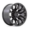 Aluminum rim 20x10 ET-18 6x139.7 D804 Flame Blackout Fuel