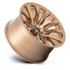 Aluminum rim 20x10 ET-18 6x139.7 D805 Flame Platinum Bronze Fuel