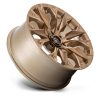 Aluminum rim 20x9 ET20 6x139.7 D805 Flame Platinum Bronze Fuel