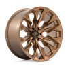 Aluminum rim 22x10 ET-18 6x139.7 D805 Flame Platinum Bronze Fuel