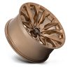 Aluminum rim 22x10 ET-18 6x139.7 D805 Flame Platinum Bronze Fuel