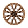 Aluminum rim 22x10 ET-18 6x139.7 D805 Flame Platinum Bronze Fuel