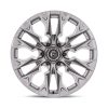 Aluminum rim 20x10 ET-18 6x139.7 D806 Flame Platinum Fuel