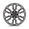 Aluminum rim 20x9 ET20 6x139.7 D806 Flame Platinum Fuel