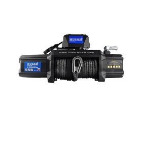   HusarWinch electric winch S 12000 lbs (5443 kg) with steel cable lbs (6123 kg) with steel cable