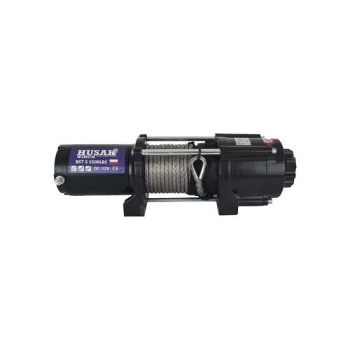 HusarWinch S 5500 lbs (2495 kg) with steel rope