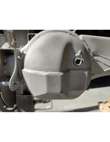 IOD Weldable front axle reinforcement plate kit Nissan Patrol Y60 Y61